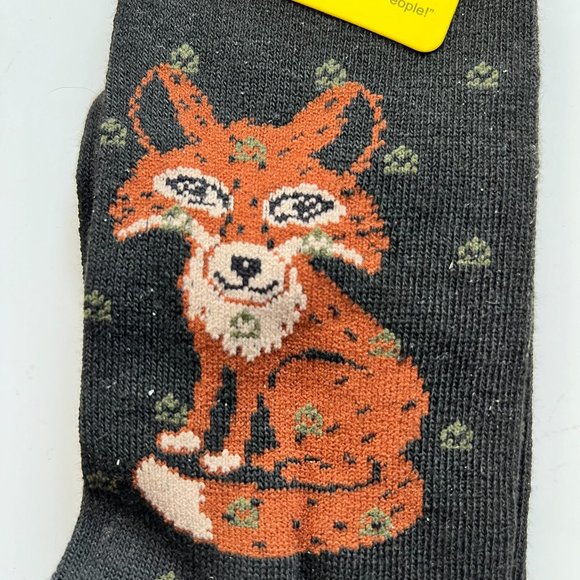 Exquisite Foozys Novelty Socks - Featuring Monkey, Owl, Turtle, Fox, Dog - Picture 8 of 11